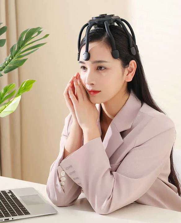 USB Charging Head massager - Image 2