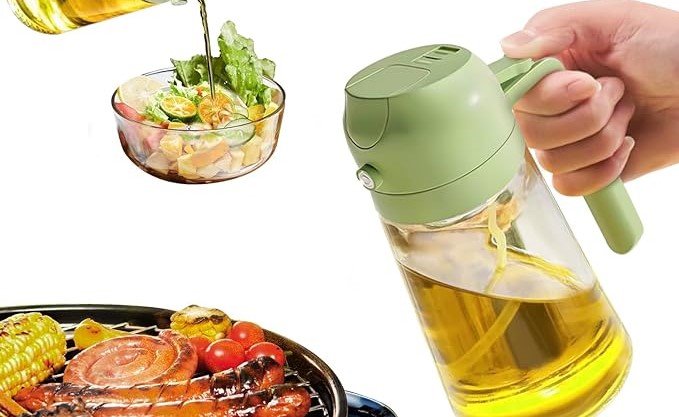 Multifunctional 2 In 1 Glass Oil Spray Bottle1 - Image 4