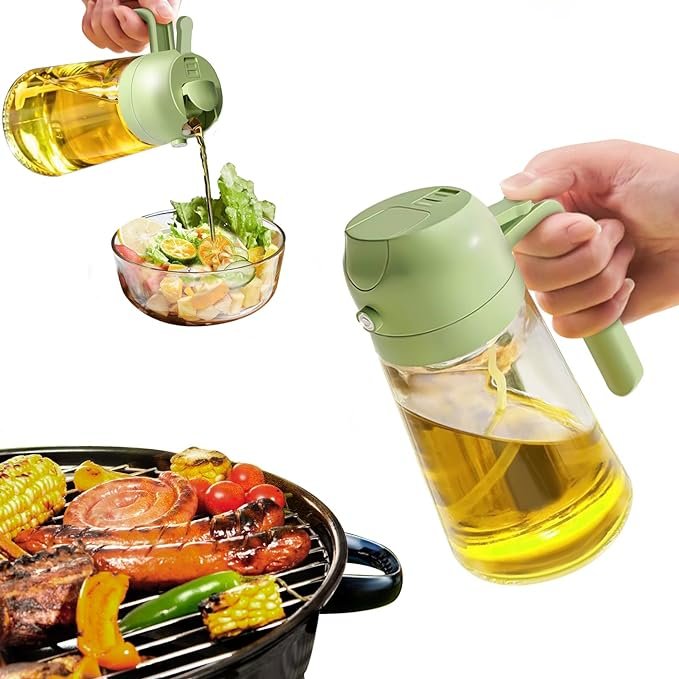 Multifunctional 2 In 1 Glass Oil Spray Bottle1 - Image 3